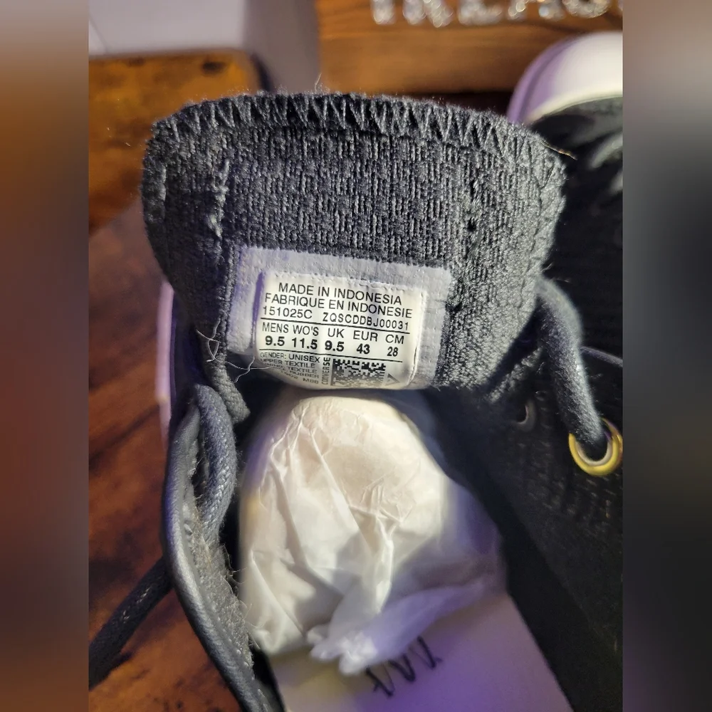 Converse Chuck Taylor All Star Ox Amp cloth low top Sneakers black/white - Picture 7 of 16